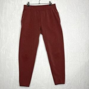 Lululemon GridLiner Fleece Jogger Mens Med Heathered Date Brown‎ 30x28.5 M5AF7S